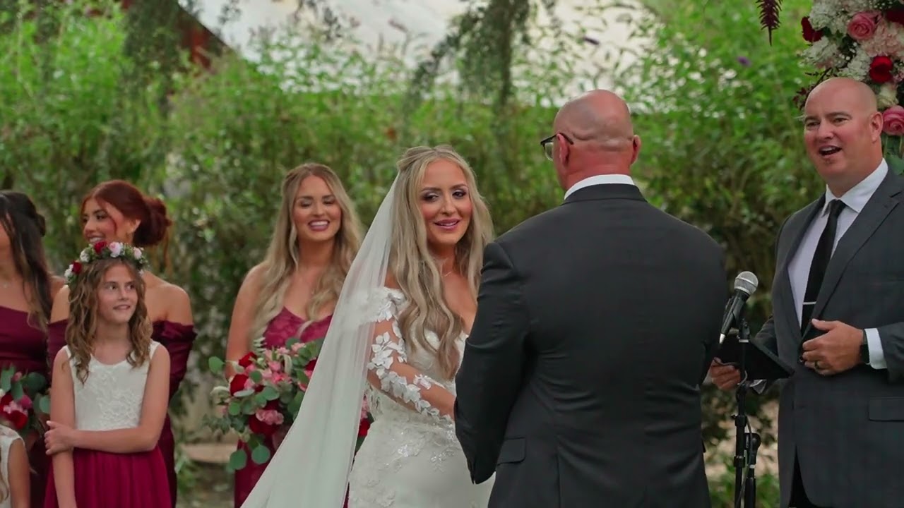 Still from Synae Wedding Film